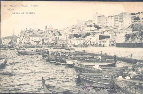 Postales: VIGO (PONTEVEDRA).-  RIBERA DEL BERB&Eacute;S - Foto 1