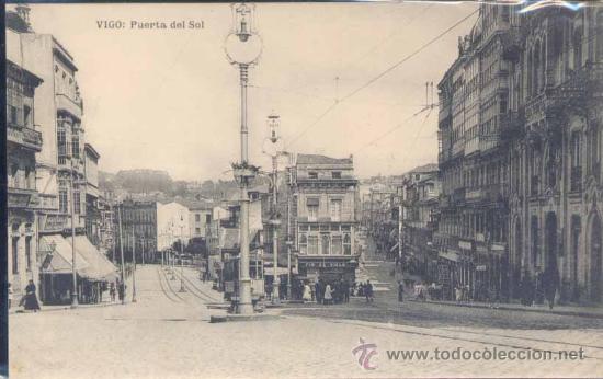 Postales: VIGO (PONTEVEDRA).- PUERTA DEL SOL - Foto 1