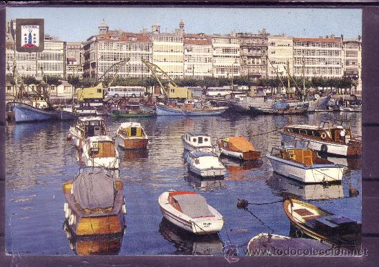 Postales: DARSENA - LA CORU&Ntilde;A - N&ordm; 48 - Foto 1