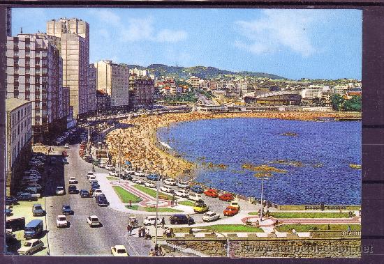 Postales: PLAZA DE RIAZOR - LA CORU&Ntilde;A - Foto 1