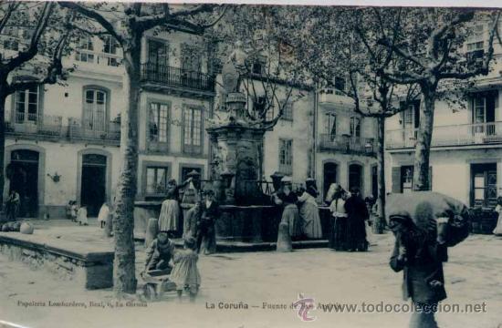 Postales: LA CORU&Ntilde;A.- FUENTE DE SAN ANDR&Eacute;S