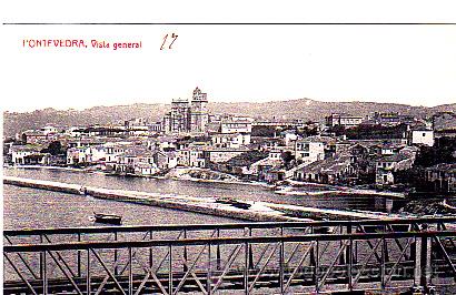 Postales: PONTEVEDRA VISTA GENERAL - Foto 1