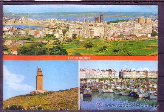 Postales: RECUERDO DE LA CORU&Ntilde;A - DIVERSOS ASPECTOS - Foto 1
