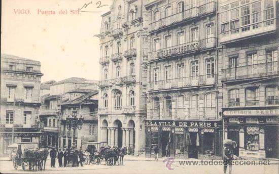 Postales: VIGO (PONTEVEDRA).- PUERTA DEL SOL - Foto 1