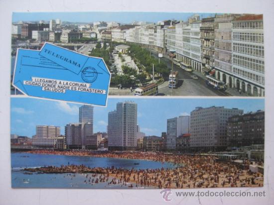 Postales: LA CORU&Ntilde;A - REF.: R-5-22 - Foto 1