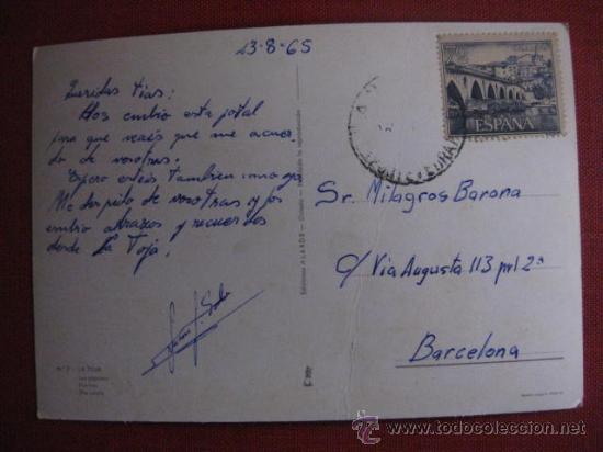 Postales: LA TOJA. PONTEVEDRA -  REF. AH - 211 - Foto 2