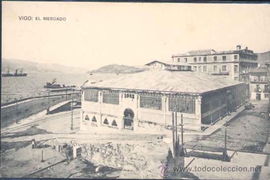 Postales: VIGO (PONTEVEDRA).- EL MERCADO - Foto 1