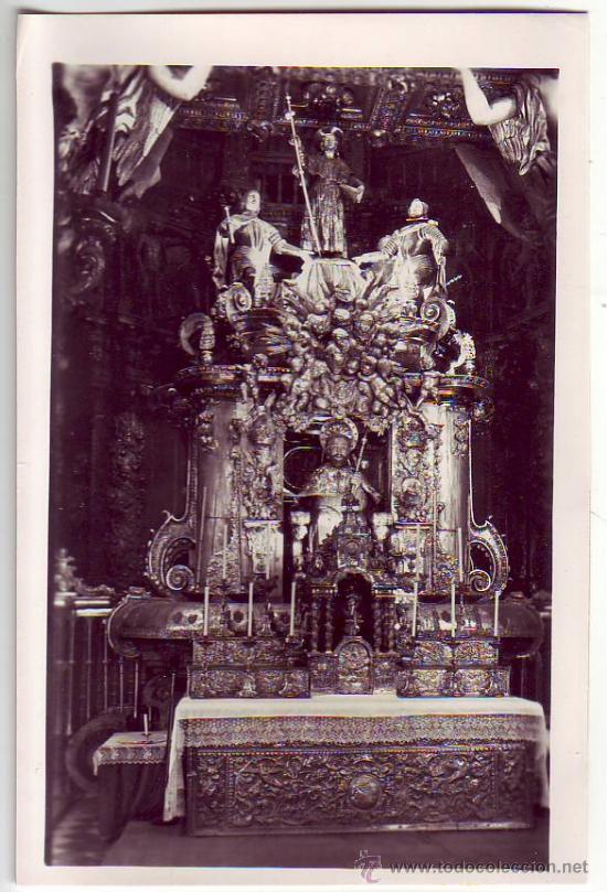 Postkarten: 35 - santiago de compostela - catedral - altar mayor - ed. garcia garrabella