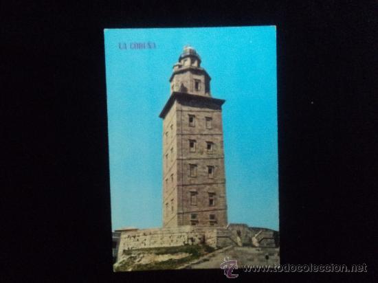 Postales: LA CORU&Ntilde;A. TORRE DE HERCULES. SIN CIRCULAR - Foto 1