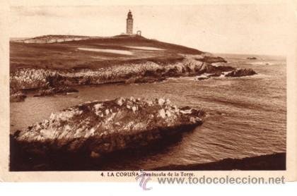 Postales: N&ordm; 8875 LA CORU&Ntilde;A PENINSULA DE LA TORRE - Foto 1