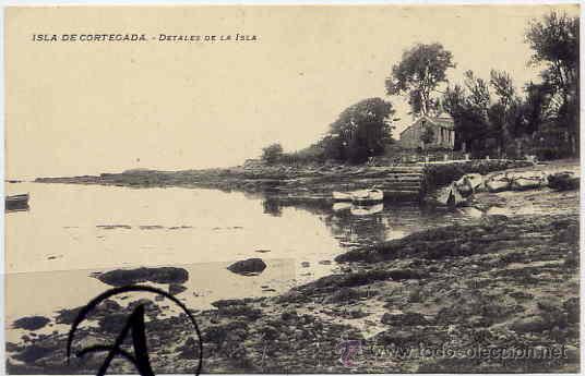 Postales: Isla de Cortegada.Detalle de la isla. - Foto 1