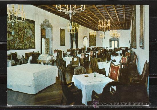 Postkarten: 33.- SANTIAGO DE COMPOSTELA. HOSTAL REYES CATOLICOS. COMEDOR REAL