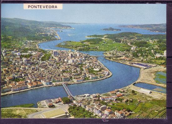 Postales: PONTEVEDRA - VISTA AEREA - Foto 1