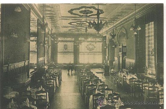Postales: POSTAL LUGO Hotel Mendez N&uacute;&ntilde;ez , salon comedor y restaurant