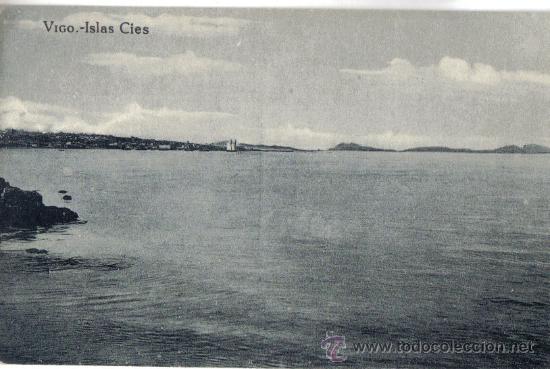 Postales: VIGO. ISLAS CIES - Foto 1