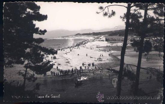 Postales: VIGO (PONTEVEDRA).- PLAYA DE SAMIL - Foto 1