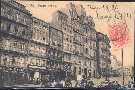 Postales: VIGO (PONTEVEDRA).- PUERTA DEL SOL - Foto 1