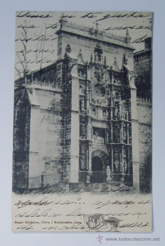 Postales: TARJETA POSTAL PONTEVEDRA - Foto 1