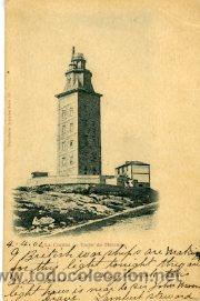 Postales: LA CORU&Ntilde;A.- TORRE DE H&Eacute;RCULES.- ED. PAPELER&Iacute;A LOMBARDERO, 12