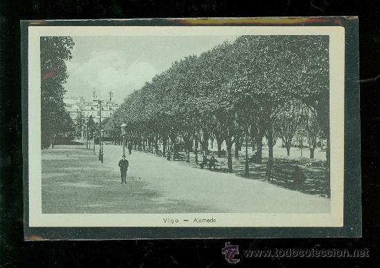 Postales: TARJETA POSTAL DE VIGO. ALAMEDA. - Foto 1