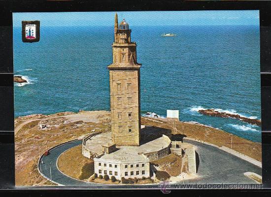 Postales: N&ordm; 81 LA CORU&Ntilde;A. TORRE DE HERCULES - Foto 1