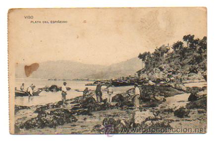 Postales: VIGO. PLAYA DEL ESPI&Ntilde;ERO. - Foto 1