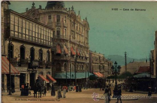 Postales: VIGO (PONTEVEDRA).- CASA DE BARCENA - Foto 1