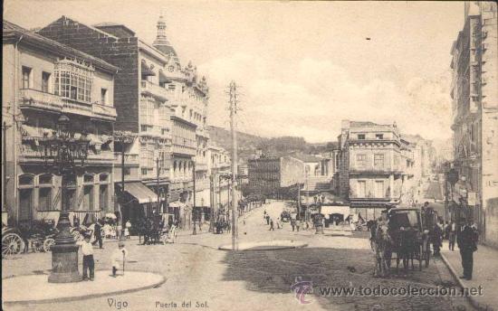 Postales: VIGO (PONTEVEDRA).- PUERTA DEL SOL - Foto 1