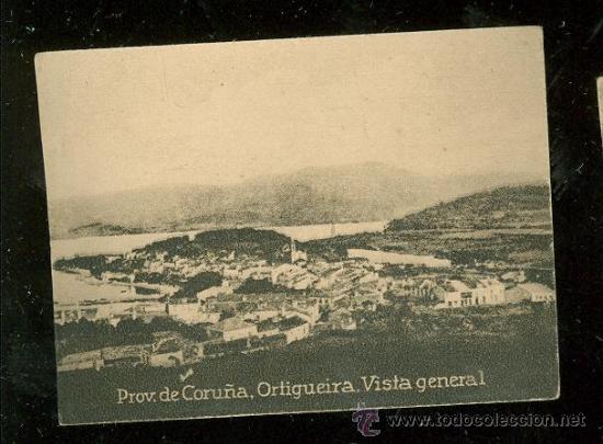 Cartoline: POSTAL ORIGINAL DECADA DE LOS 30. ORTIGUEIRA. VISTA GENERAL. N&ordm; 168. VER TAMA&Ntilde;O Y EXPLICACION.