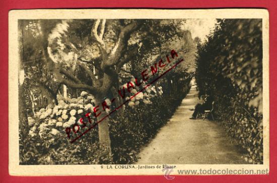 Postales: LA CORU&Ntilde;A, JARDINES DE RIAZOR,     P63560 - Foto 1