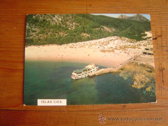Postales: Postal Islas Cies-Ria de Vigo. - Foto 1