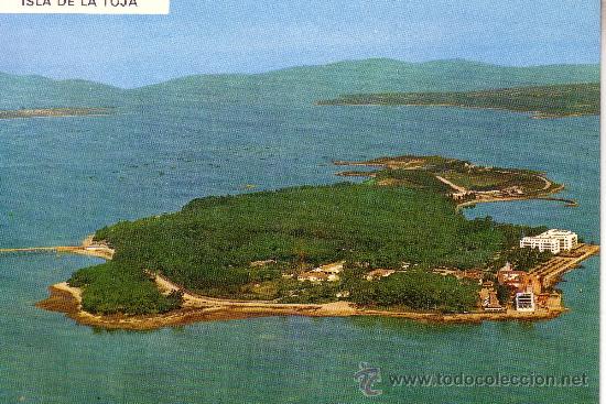 Postales: PONTEVEDRA - ISLA DE LA TOJA - Foto 1
