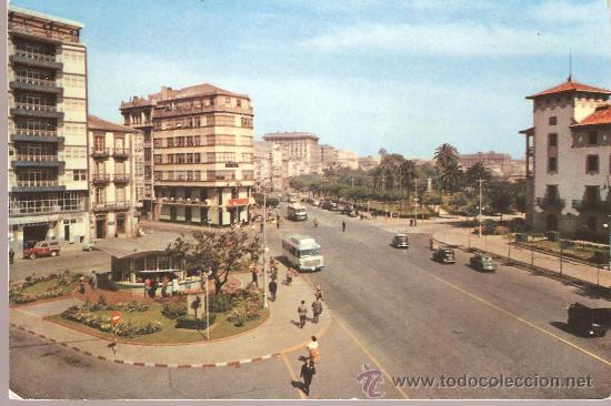 Postales: POSTAL , LA CORU&Ntilde;A, PLAZA DE ORENSE - Foto 1