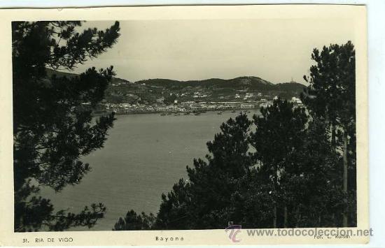Postcards: POSTAL BAYONA RIA DE VIGO L ROISIN