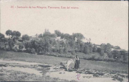 Cartes Postales: SANTUARIO DE LOS MILAGROS.-PANORAMA . ESTE DEL MISMO