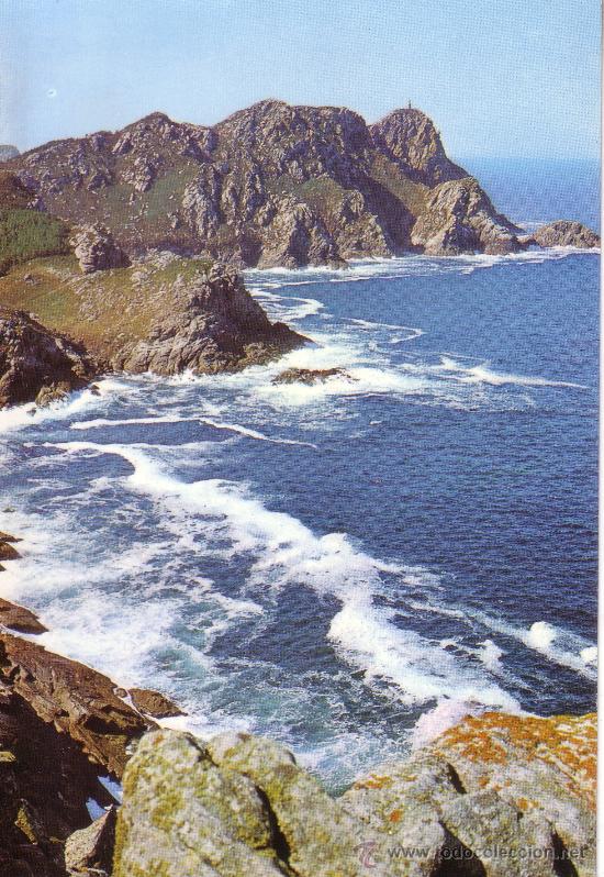 Postales: PONTEVEDRA - ISLAS CIES - VIGO - Foto 1