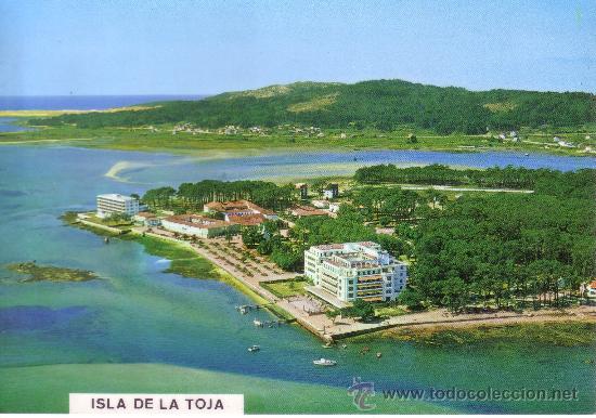 Postales: PONTEVEDRA - ISLA DE LA TOJA - Foto 1
