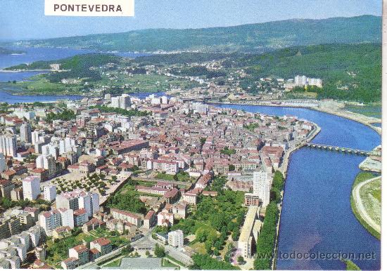 Postales: PONTEVEDRA - VISTA AEREA - Foto 1