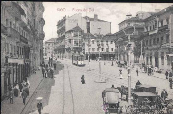 Postales: VIGO (PONTEVEDRA).- PUERTA DEL SOL - Foto 1