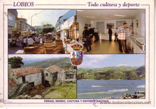 Postales: OURENSE - LOBIOS - DUVERSOS ASPECTOS - Foto 1