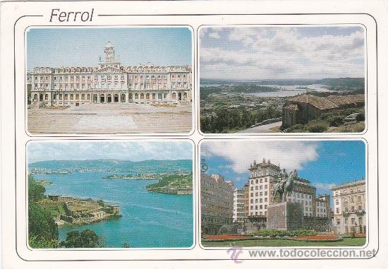 Postales: 1365 Ferrol (escrita) - Foto 1