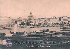 Cartoline: POSTAL ORIGINAL DECADA DE LOS 30. CORU&Ntilde;A. N&ordm; 124. VER TAMA&Ntilde;O Y EXPLICACION.