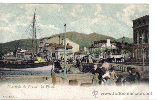 Postcards: VILLAGARCIA DE AROSA (PONTEVEDRA) LA PLAYA