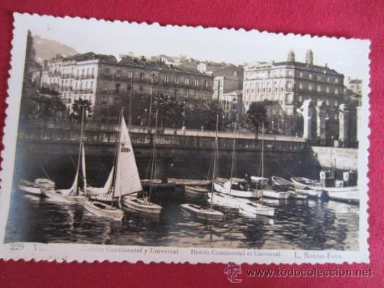 Postales: VIGO - HOTELES CONTINENTAL Y UNIVERSAL - Foto 1