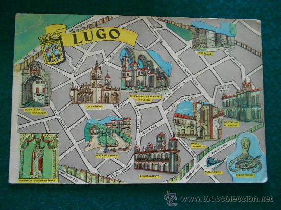 Postales: postal de lugo     1964  escrita - Foto 1
