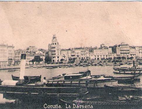 Postales: POSTAL ORIGINAL DECADA DE LOS 30. CORU&Ntilde;A. N&ordm; 124. VER TAMA&Ntilde;O Y EXPLICACION.