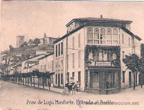 Postales: POSTAL ORIGINAL DECADA DE LOS 30. PROV. DE LUGO. N&ordm; 186. VER TAMA&Ntilde;O Y EXPLICACION.