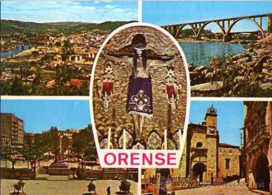 Postales: Orense. Escrita. - Foto 1