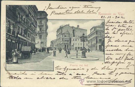 Postales: VIGO (PONTEVEDRA).- PUERTA DEL SOL - Foto 1