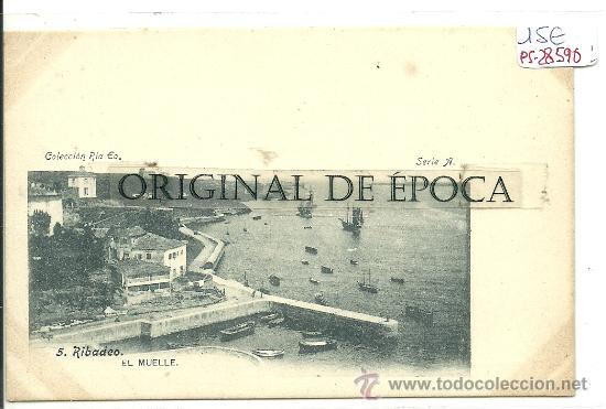 Postales: (PS-28590)POSTAL DE RIBADEO-EL MUELLE